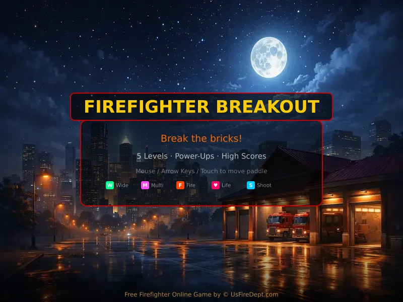 Firefighter Breakout — free online firefighter game