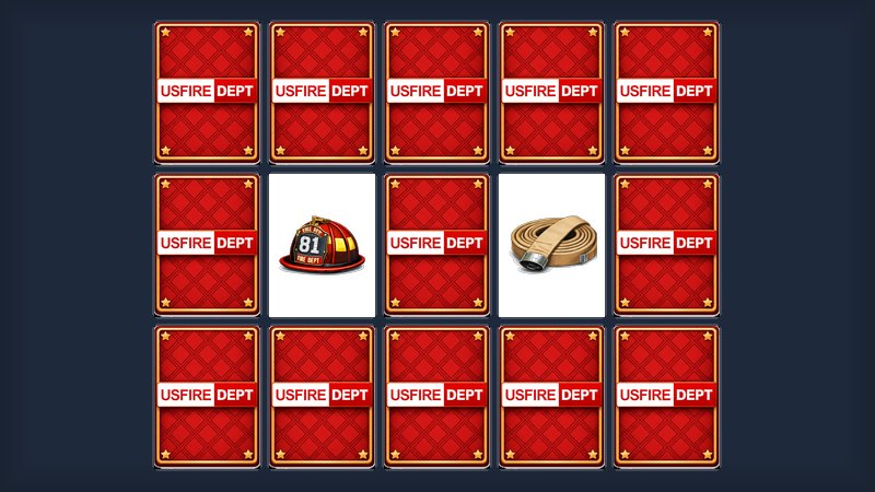 Firefighter Memory Match — free online firefighter game