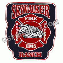 Skywalker Ranch Fire Brigade Logo by USFireDept.com